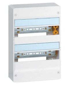 Coffret Drivia 13 modules 2 rangées IP30 IK05 - Blanc RAL9003 - 401212