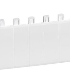 Obturateur 5 modules - Blanc RAL9003 - 001660