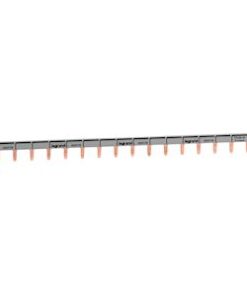 Peigne d'alimentation universel Phase + Neutre HX³ 1P - longueur 18 modules - 404928