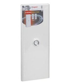 Porte pour coffret DRIVIA 4 rangées 13 modules - blanche - 401334