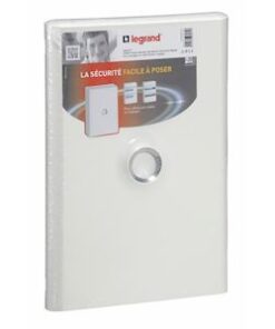 Porte pour coffret DRIVIA 2 rangées 13 modules - blanche - 401332
