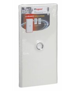 Porte pour coffret DRIVIA 3 rangées 13 modules - blanche- 401333