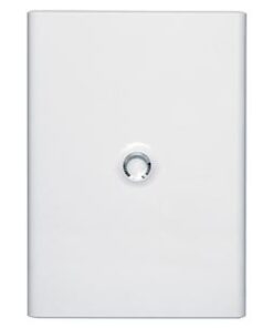 Porte pour coffret DRIVIA 3 rangées 18 modules - blanche - 401233