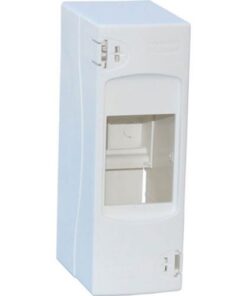 Coffret cache-bornes 2 modules - blanc RAL9003 - 001302