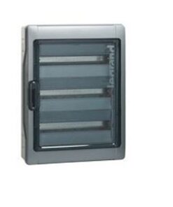 Coffret étanche Plexo³ 3x12 modules avec embouts perforation directe prémontés - 001923