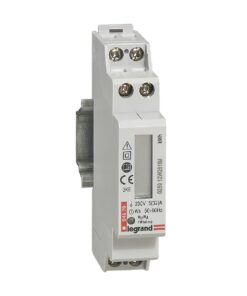 Compteur monophasé EMDX³ non MID racc direct 32A sortie impulsions - 1 module - 004670