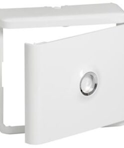 Habillage + porte blanche pour platines de branchement Drivia - Blanc RAL9003 - 401185