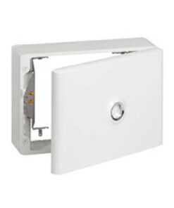 Habillage Drivia 18 modules pour platine 13 référence 401181 ou 401191 - RAL9003 - 401189