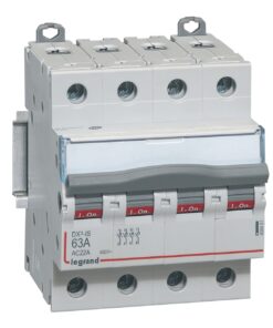 Interrupteur-sectionneur DX³-IS 4P 400V~ - 63A - 4 modules - 406481