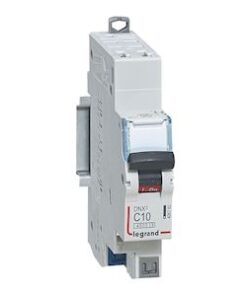 Disjoncteur DNX³ 4500 - auto/auto - U+N 230V 10A - 4,5kA - courbe C - 1 module - 406782