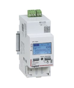 Compteur monophasé EMDX³ non MID racc direct 63A - 2 modules sortie impulsions - 412080