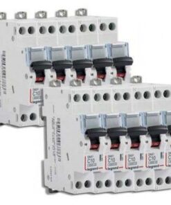 Disjoncteur DNX³ 4500 - vis/vis - U+N 230V  10A - 4,5kA - courbe C - 1 module Lot de 10 - LOT 406773