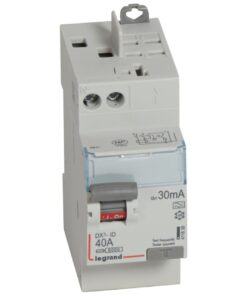 Interrupteur différentiel DX³-ID haut vis/haut auto 2P 230V 40A A 30mA - 2 mod - LOT 411638
