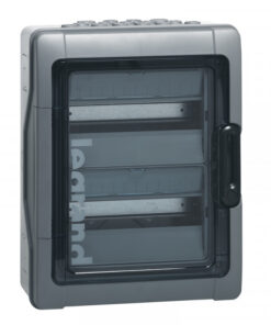 Coffret étanche Plexo³ 2x12 modules avec embouts perforation directe prémontés - 001922