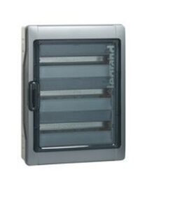 Coffret étanche Plexo³ 3x18 modules avec embouts perforation directe prémontés - 001926
